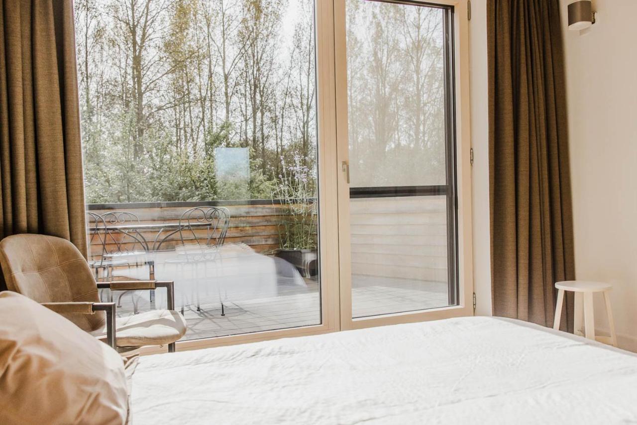 Scrab&Ble Ecologische Gastenkamers Bornem Luaran gambar