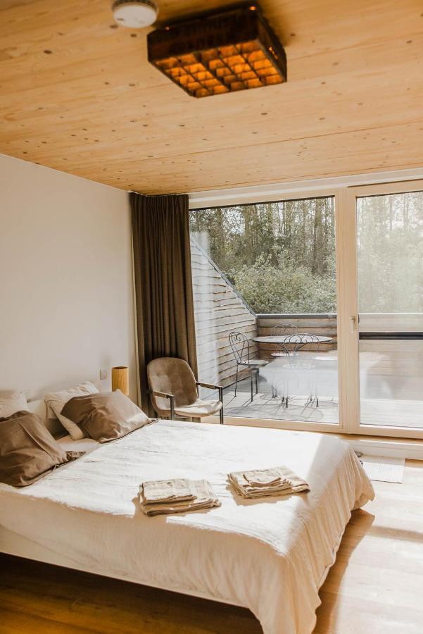 Scrab&Ble Ecologische Gastenkamers Bornem Luaran gambar